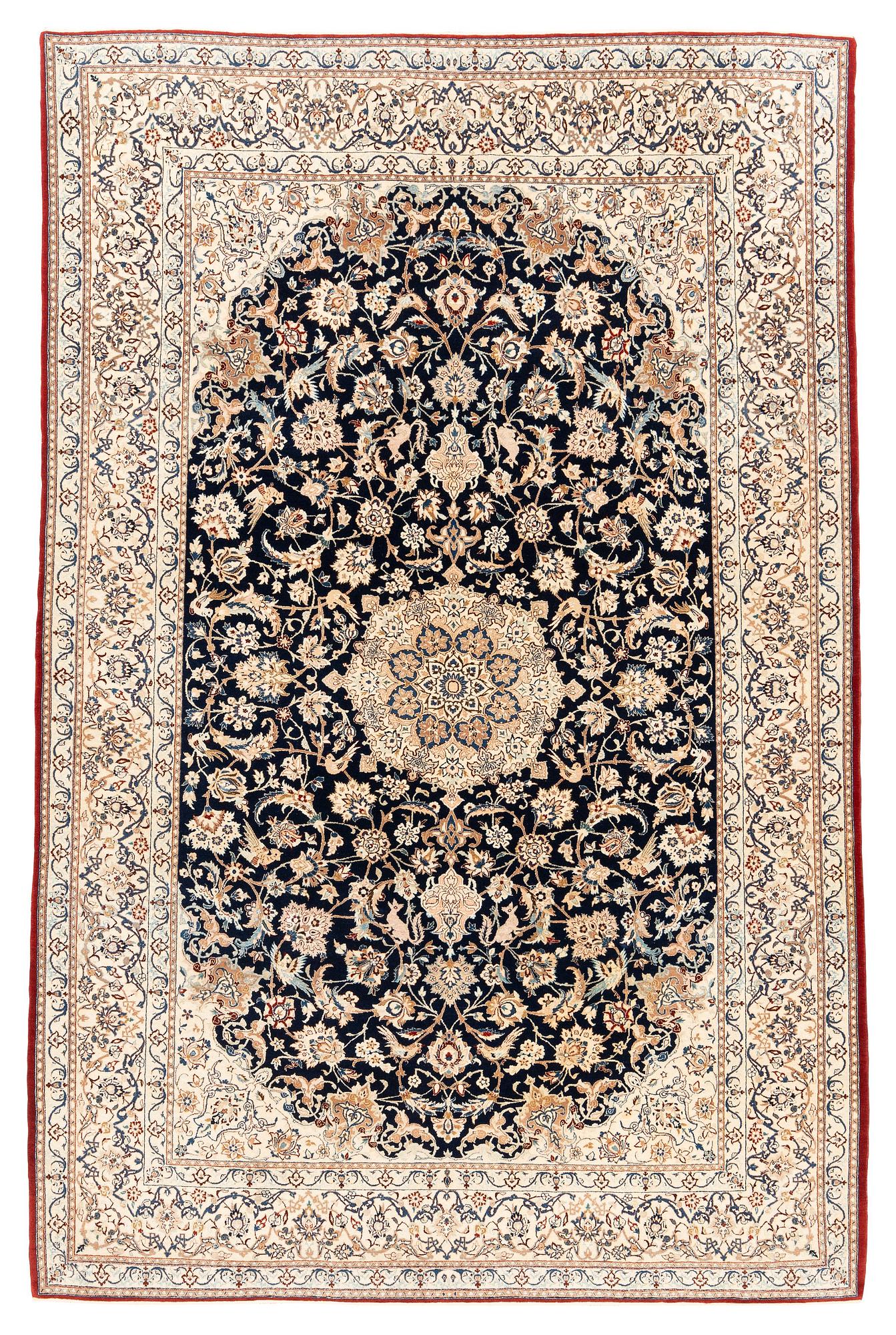 Matto, old Nain Tuteshk, ca 240 x 152,5 cm.