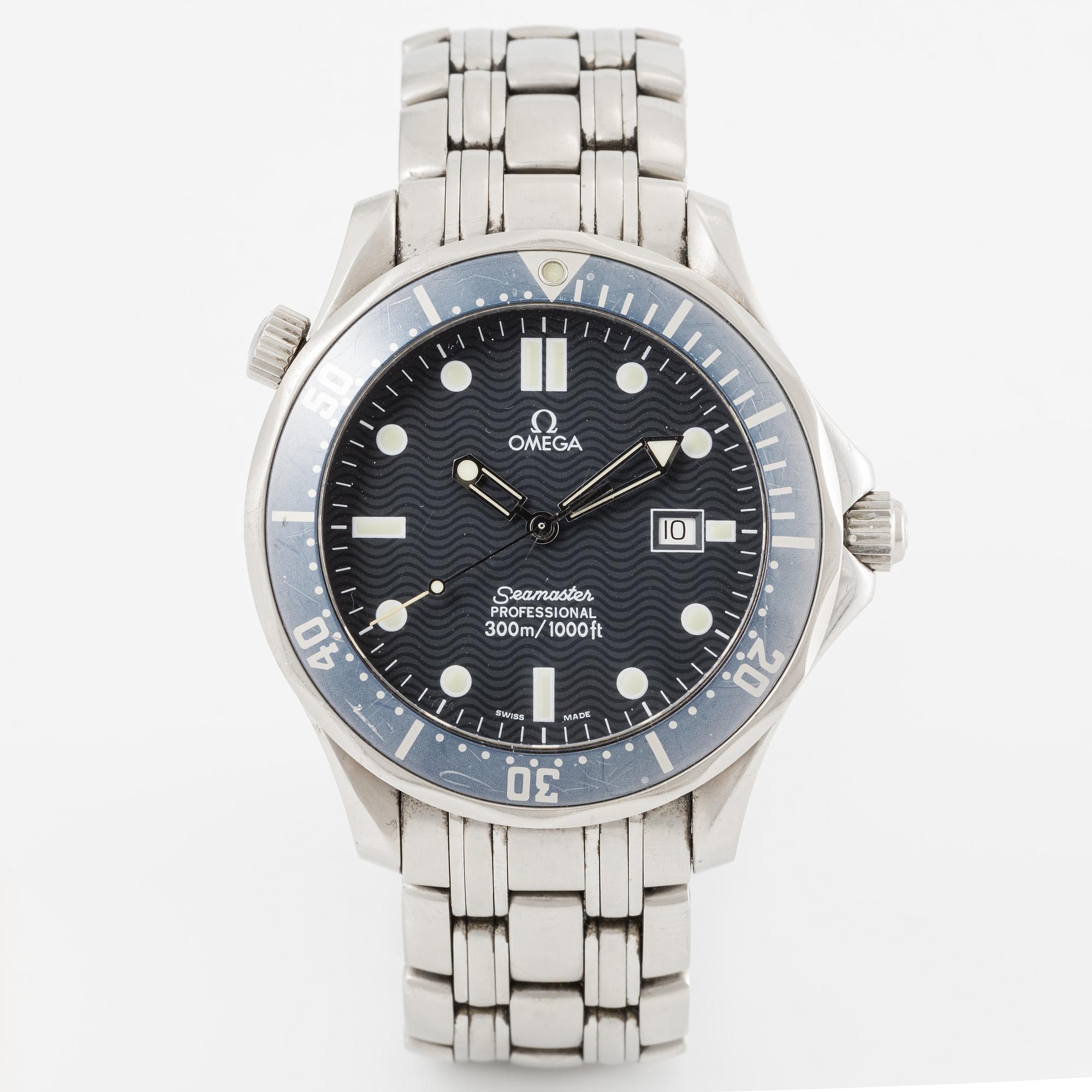 Omega, Seamaster 300M, wristwatch, 41 mm.