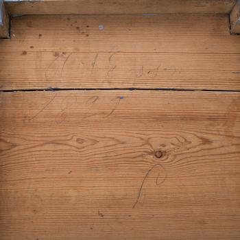 STOLAR, 5 stycken, provinsarbeten i barock, 1700-/1800-tal.