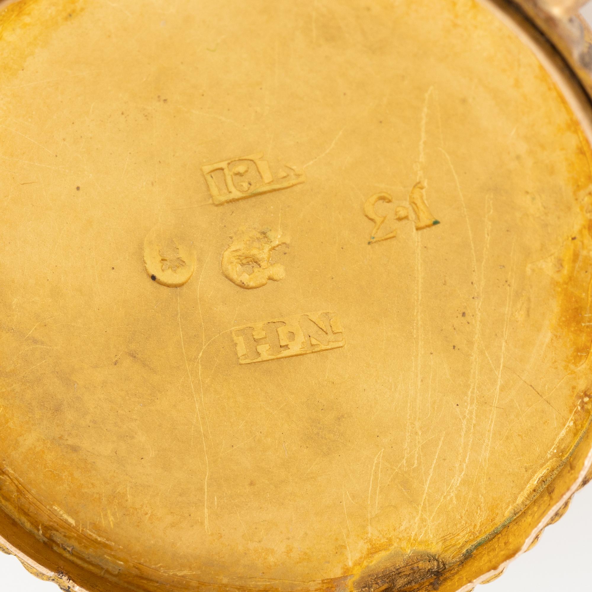 Medaljong, 18K guld.