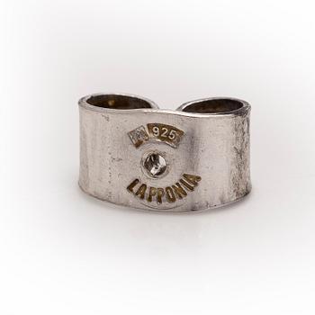 Björn Weckström, bracelet, brooch, earrings, pins, silver, Lapponia 2006.