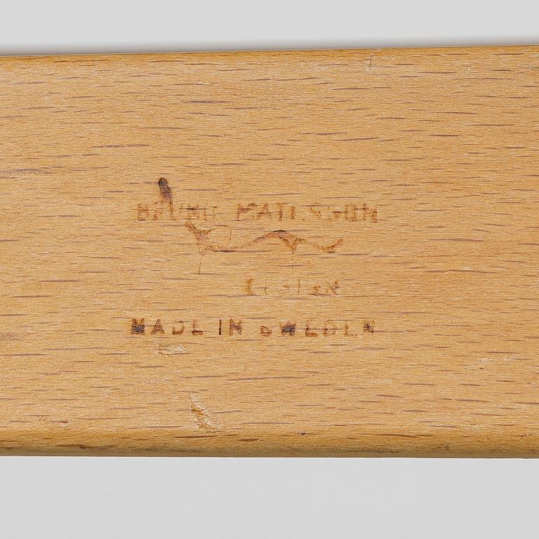 Bruno Mathsson, Armchair, "Eva", Firma Karl Mathsson, Värnamo, Sweden 1972.