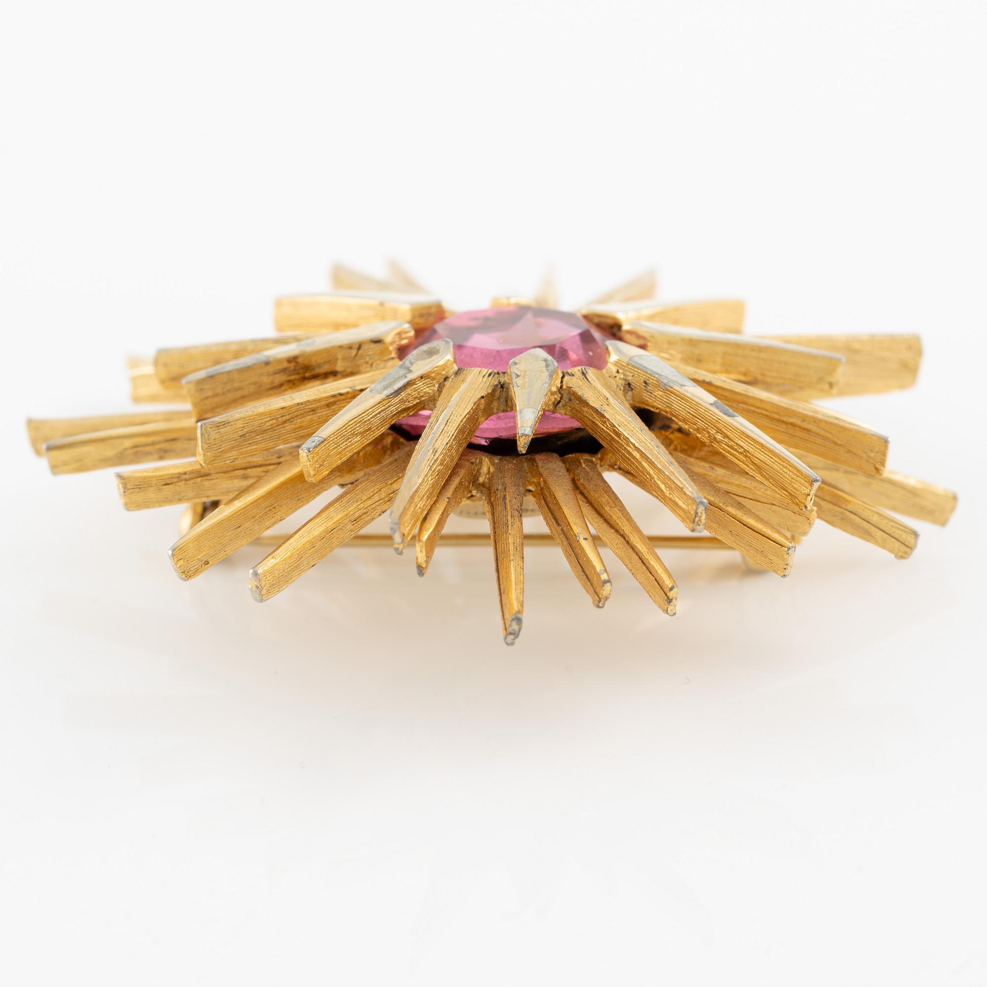 Elsa Schiaparelli, brosch, vintage.