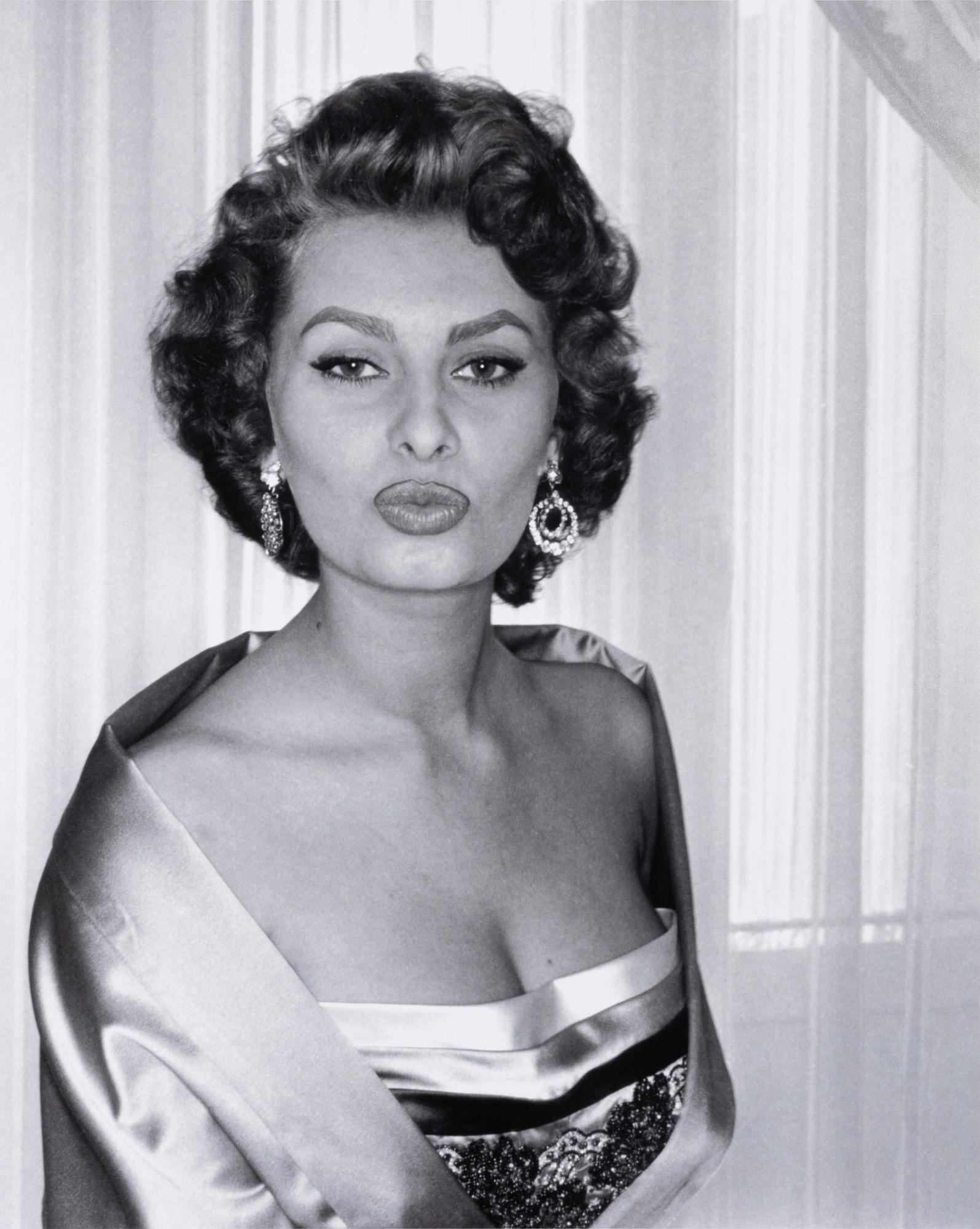 Per-Olow Anderson, "Sophia Loren photographed in Rome 1955".