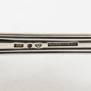 Bestick, silver, 6 delar, "Olga", 1849 - 1891.