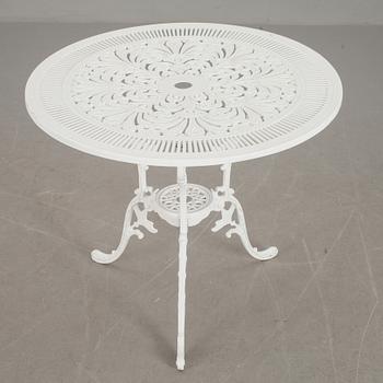 TRÄDGÅRDSMÖBEL, 5 delar, aluminium, modern tillverkning.