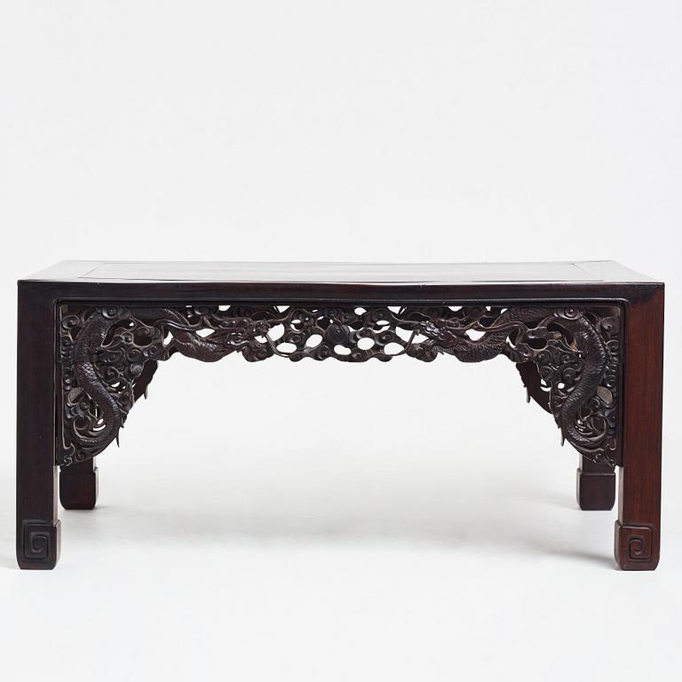 A Chinese kang table, early 20th Century.