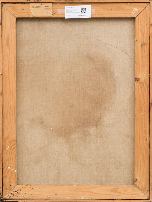 LECH RZEWUSKI, olja på duk på pannå, signerad och daterad 1968. Utställningskatalog medföljer.