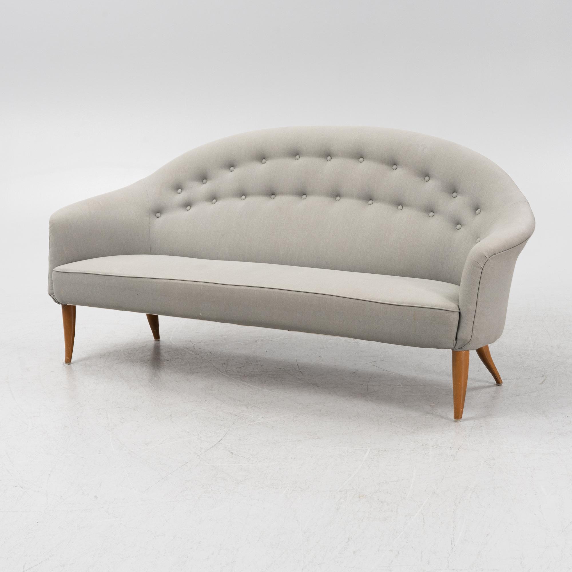 Kerstin Hörlin-Holmquist, soffa, "Paradiset", Nordiska Kompaniet, formgiven 1958.