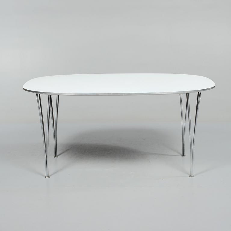 MATBORD, "Superelips", Bruno Mathsson och Piet Hein för Fritz Hansen, 1979.