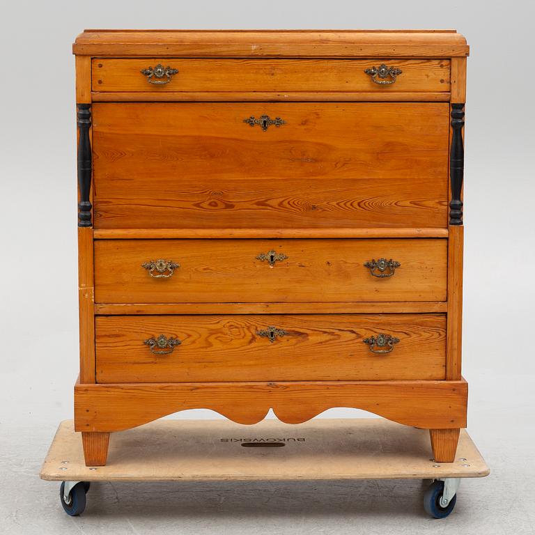 A chiffonier, 19th Century.