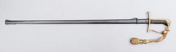 SABEL, modell 1899, för officer vid Infanteriet.