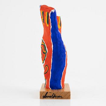 Bengt Lindström, "Y:et", sculpture, painted plaster.