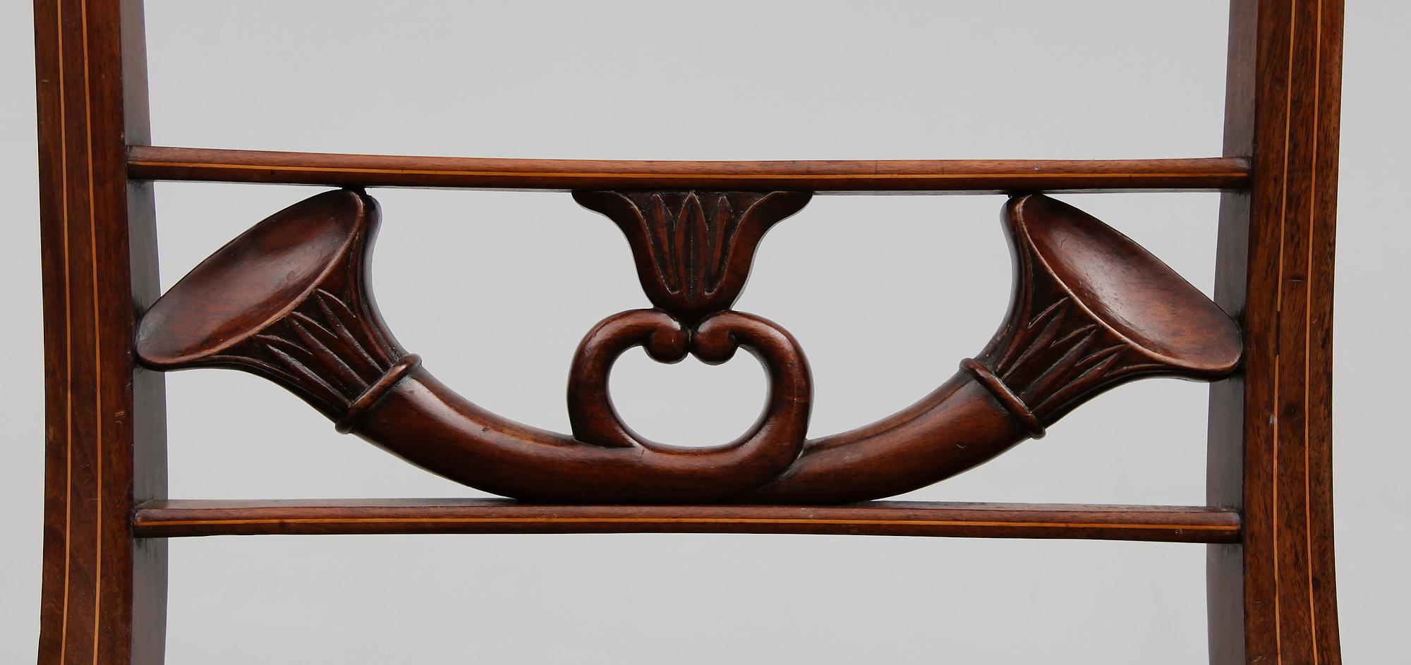 STOLAR, 4 st, senempire, 1800-talets mitt.