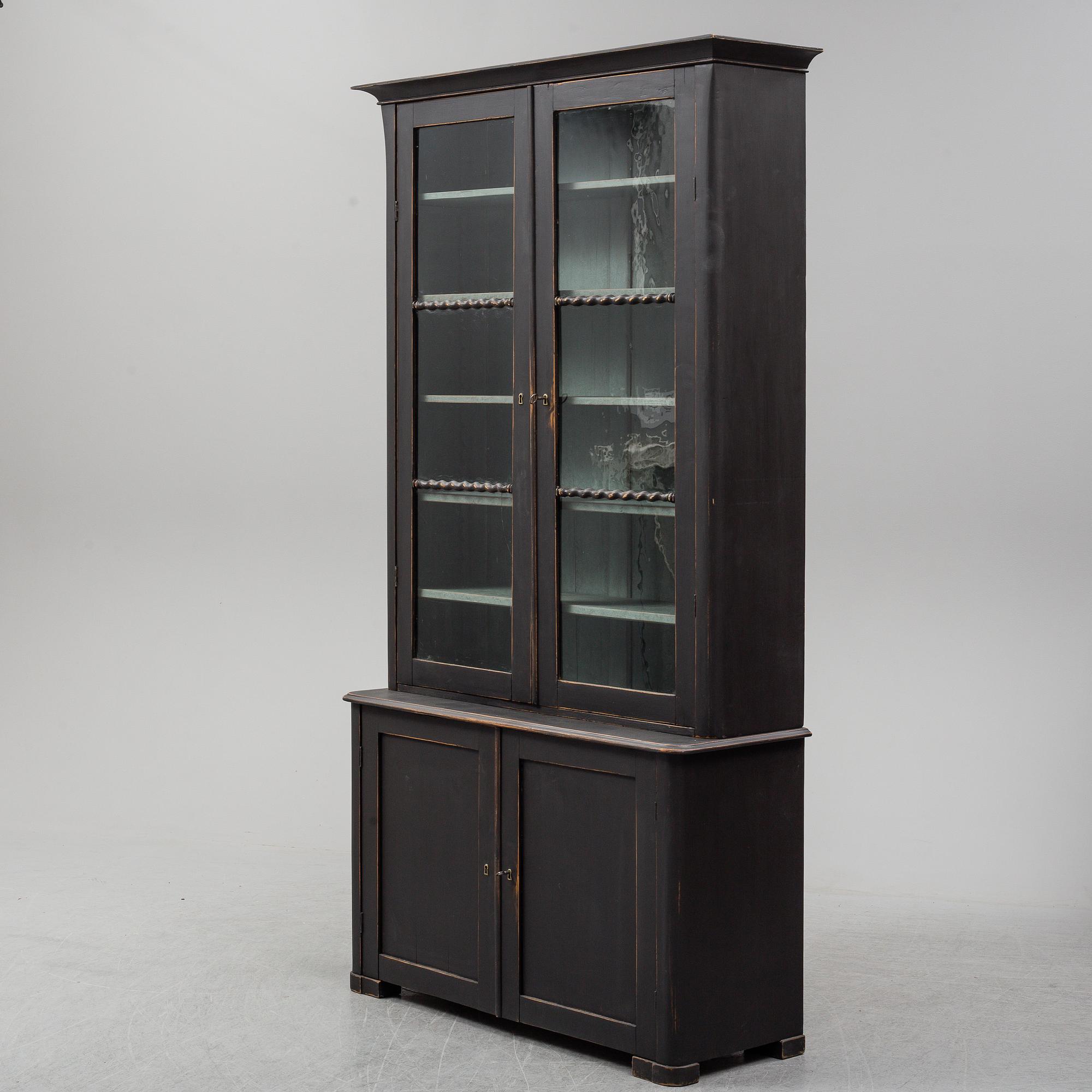 A cabinet from the latter part of the 19th century.