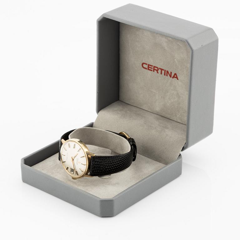 Certina, Blue Ribbon, wristwatch, 35 mm.