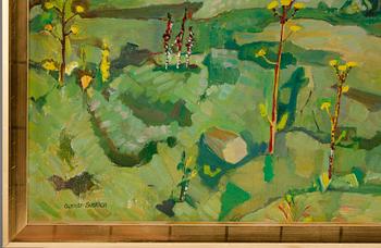 GUNNAR SVENSON, olja på duk. Sign.