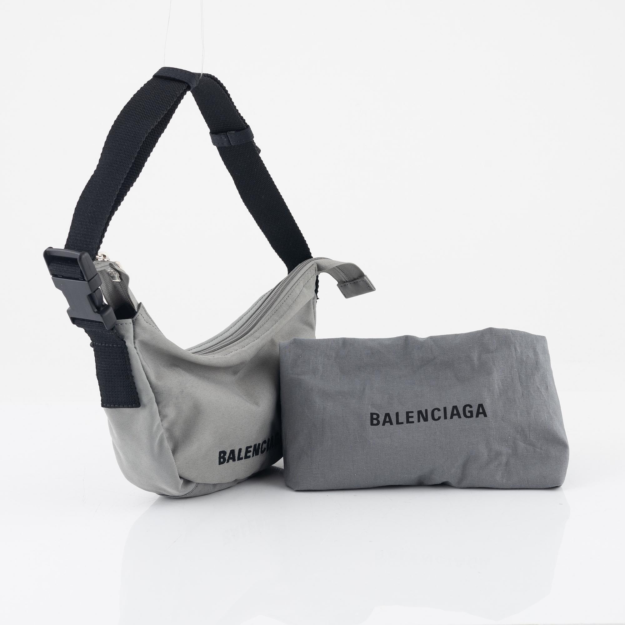 Balenciaga, bum bag.
