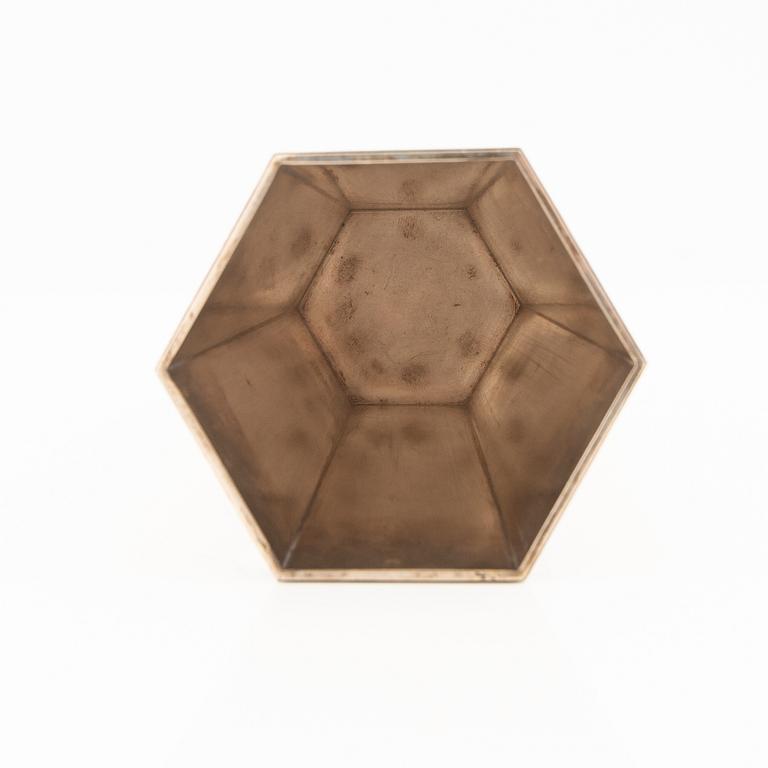 Wiwen Nilsson, vas sterling silver 1950 Lund.