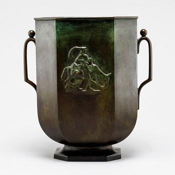 A bronze vase from GAB, first half of the 20th century.