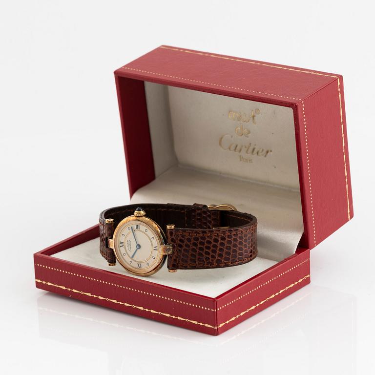 must de Cartier, VLC, wristwatch, 24 mm,