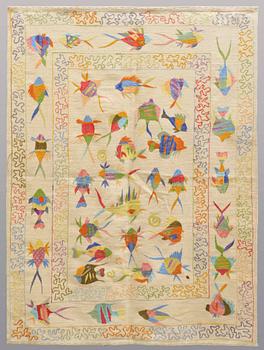 MATTA, Kelim, ca 199 x 148 cm.