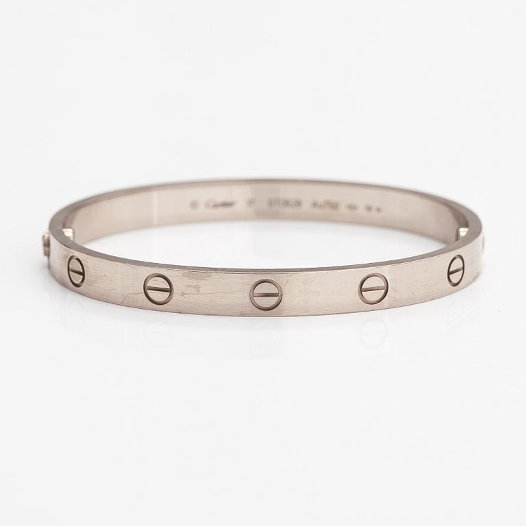 Cartier, armband "Love", 18K vitguld.