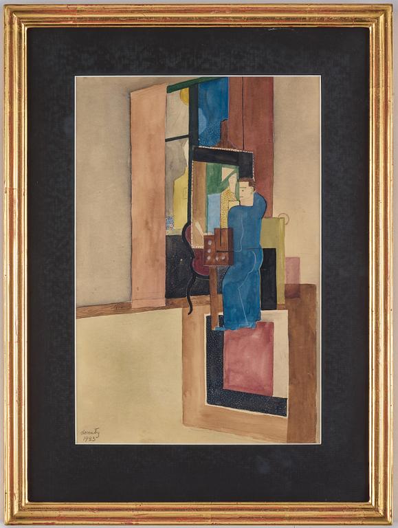 Waldemar Lorentzon, "I ateljén II".