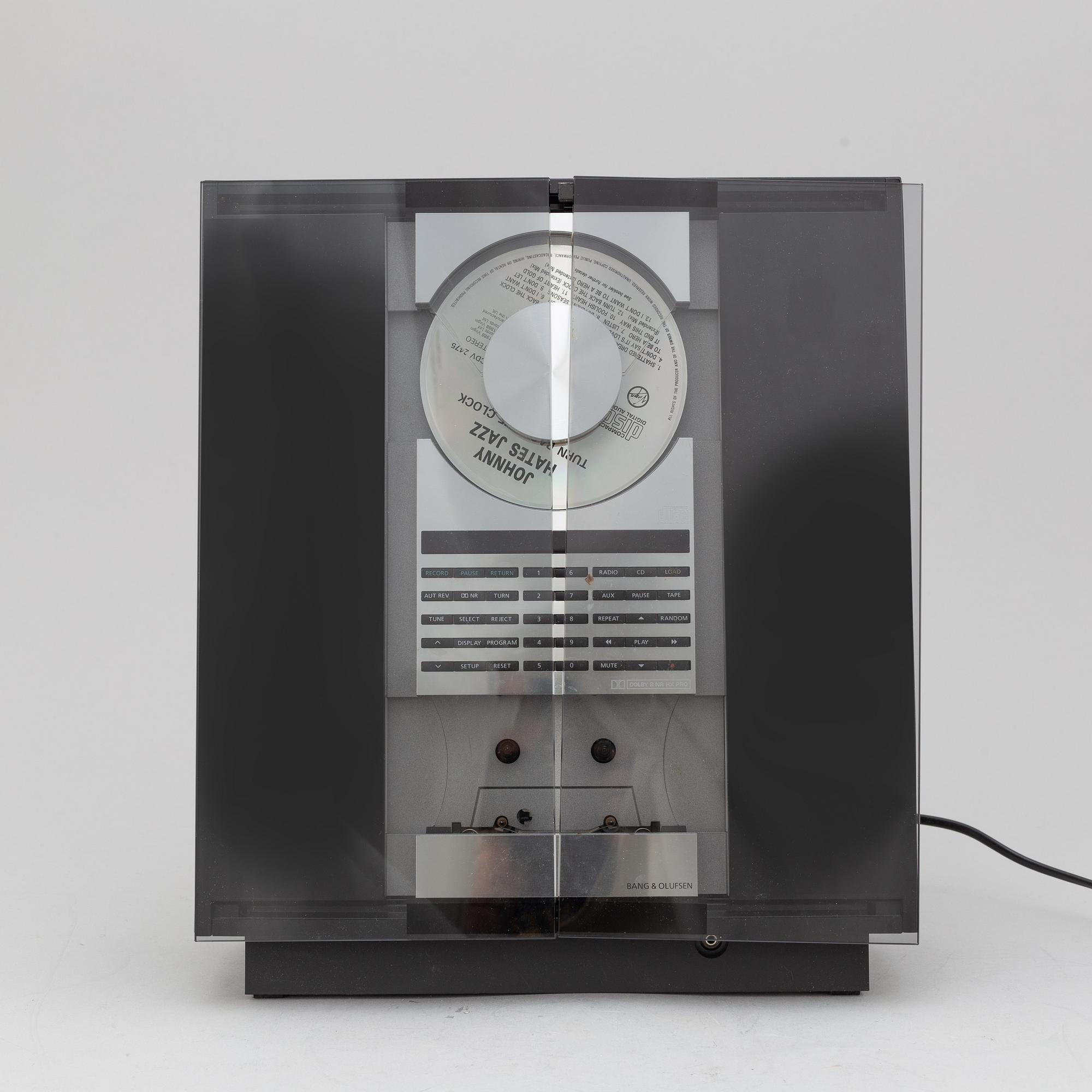 STEREO, Beosound Ouverture, Bang & Olufsen, Danmark daterad 1991.