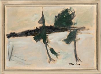 Helge Stén, olja på duk, signerad.