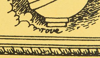 Tove Jansson, Booklet, A Tale of Moomintroll for Suomen Yhdyspankki, Helsinki 1956.