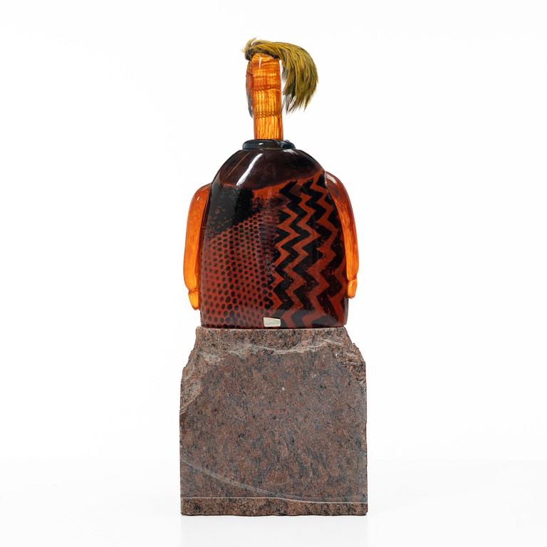 Kjell Engman, a glass sculpture.