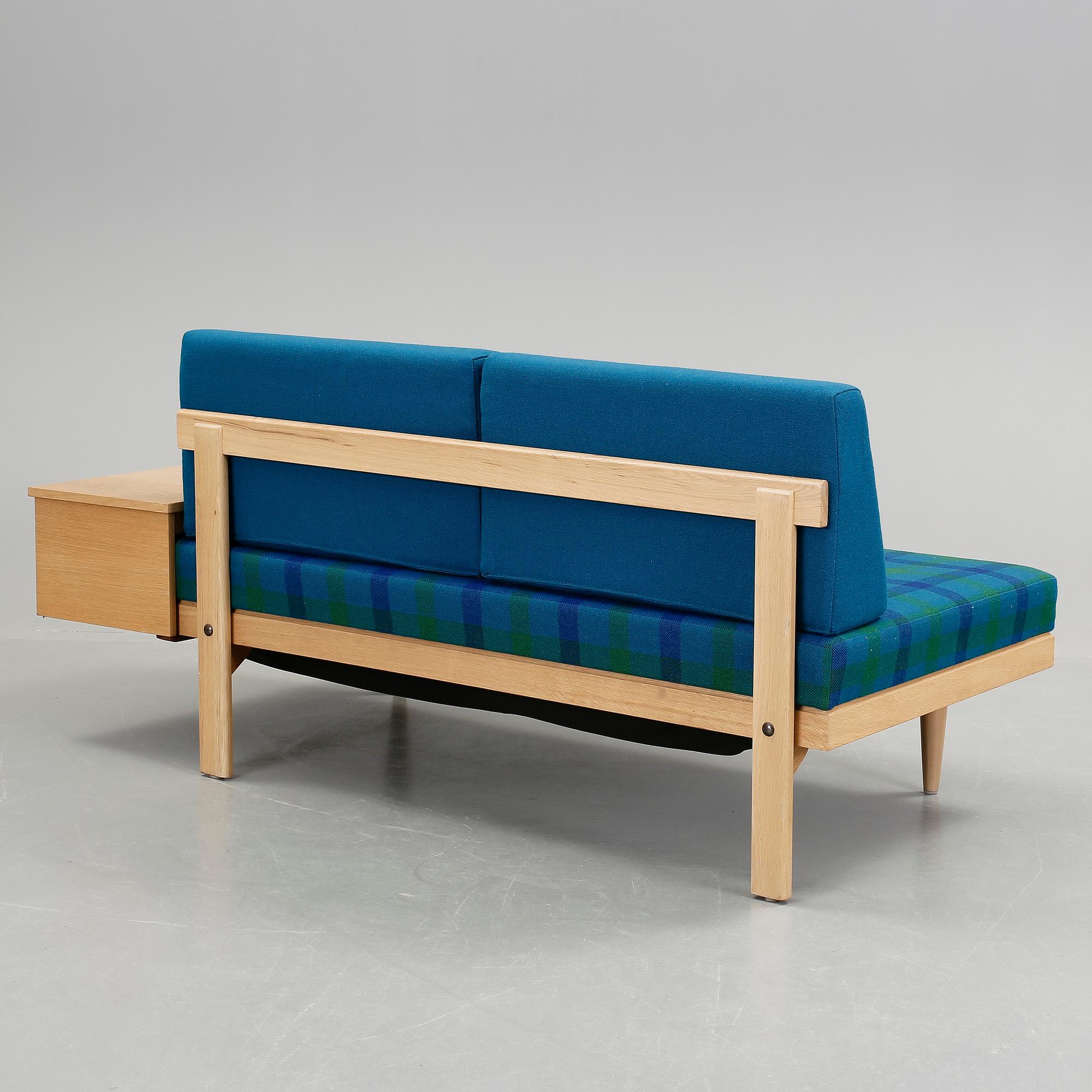 SOFFA samt SIDOBORD, Svane, Ekornes, Norge, 1900-talets andra hälft.