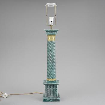 BORDSLAMPA, 1900-tal. Empirestil.