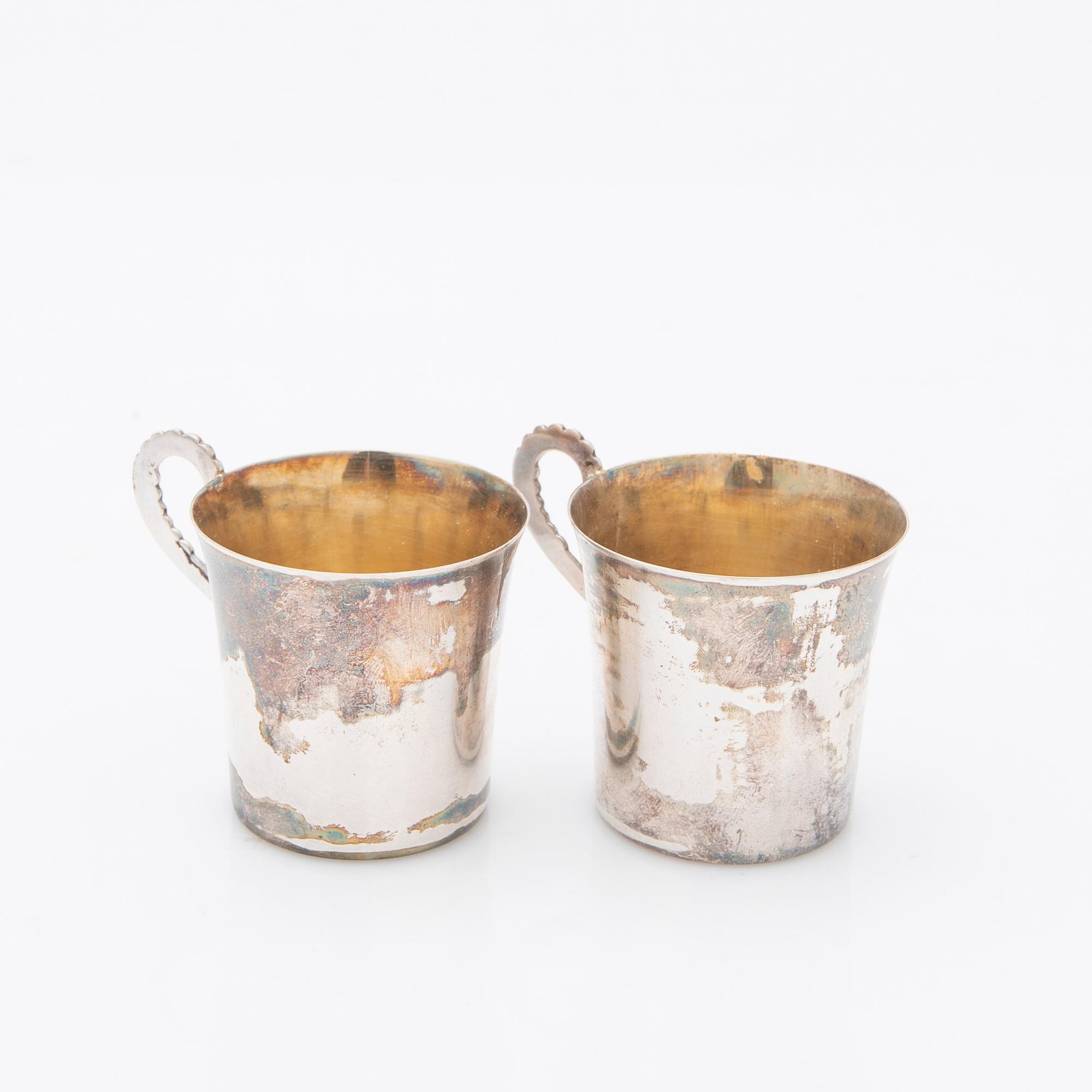 Parti silver, 18 delar, 1900-tal.