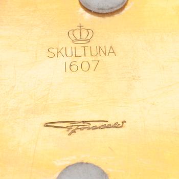 FICKPLUNTA och SUPKOPPAR, 2 st, mässing, Skultuna, Pierre Forssell, 1900-talets senare hälft.