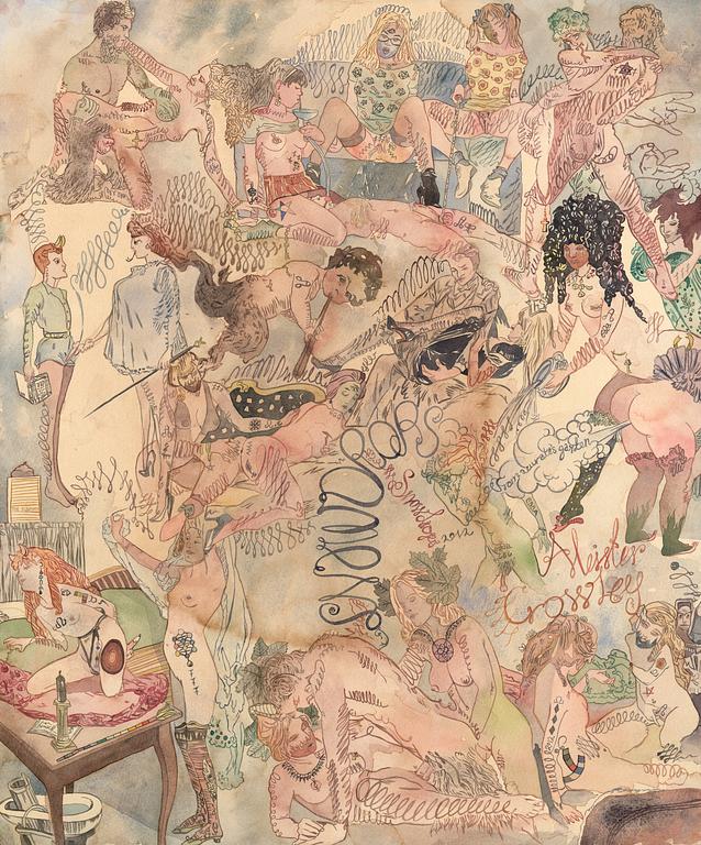 Fredrik Söderberg, Diptyk 

"Snowdrops from a Curate´s Garden III"
"The Hidden Landscape of the Subconscious III".