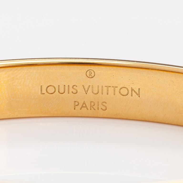 Louis Vuitton, "Nanogram strass" armband. Märkt Louis Vuitton Paris, Italy.