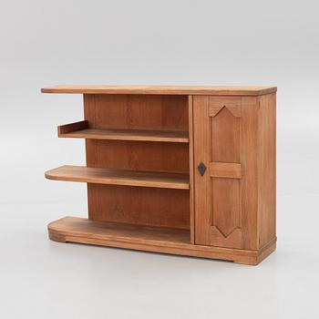 Nordiska Kompaniet, sports cabin furniture, bookcase with cabinets, "Lovö", 1930s/40s.