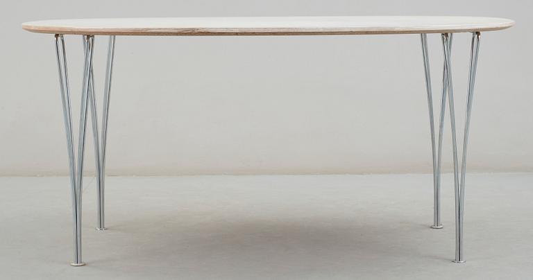 BORD, "Superellips". Design Bruno Mathsson & Piet Hein. Fritz Hansen, Danmark.