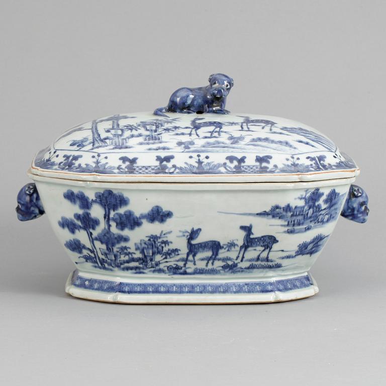 TERRIN, porslin, Kina, Qianlong, 1700-tal.