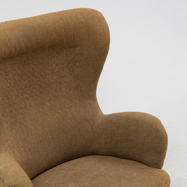 a Swedish Modern armchair, Boet, Gothenburg 1940s.