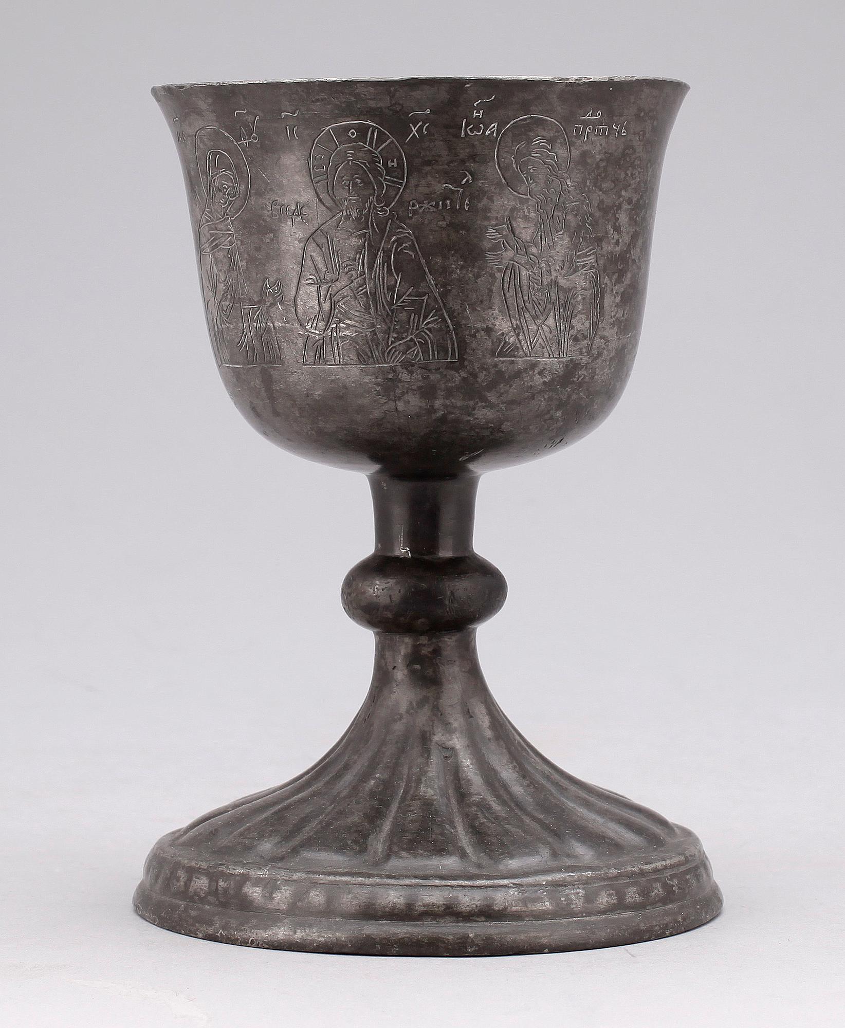 KALK, tenn, Ryssland, 1700/1800-tal.