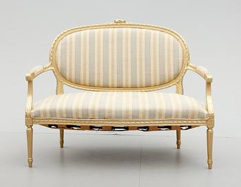 SOFFA, gustaviansk stil, 1900-talets mitt.