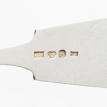 A set of Swedish silver spoons, Haparanda 1904-1906 (14 pieces).