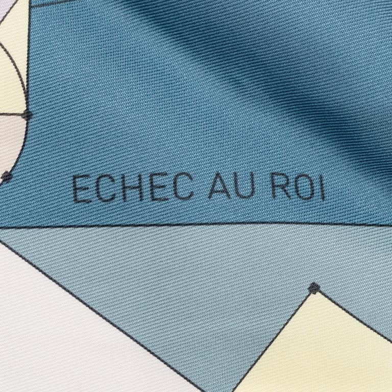 Hermès, scarf, "Echec au Roi".