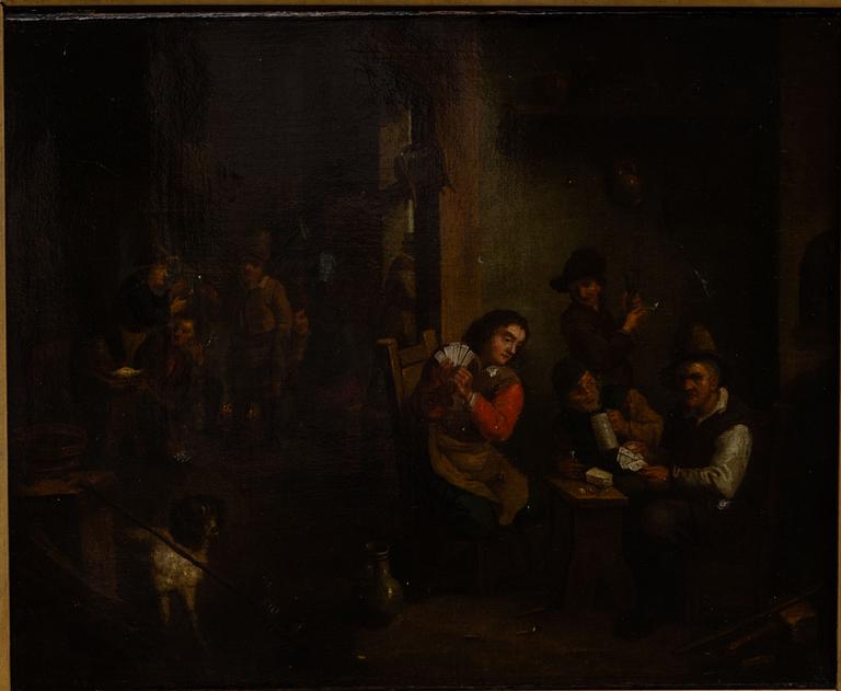 Thomas van Apshoven, follower of, The Inn Scene with a Card-Playing Company.