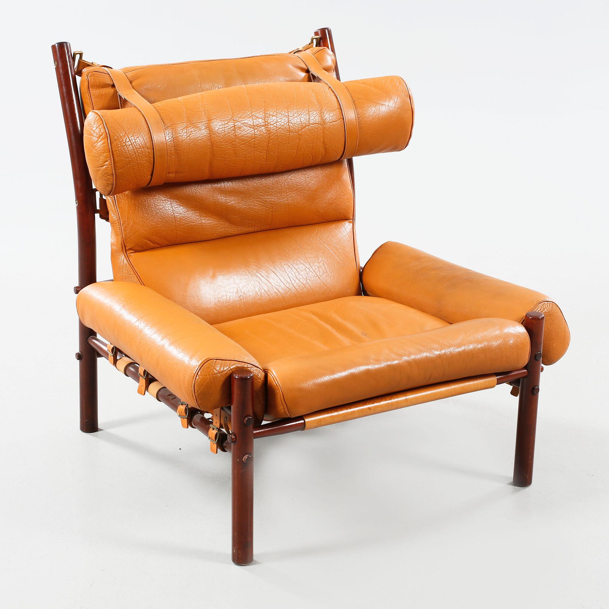 ARNE NORELL, fåtölj, Inca, 1960/70-tal.