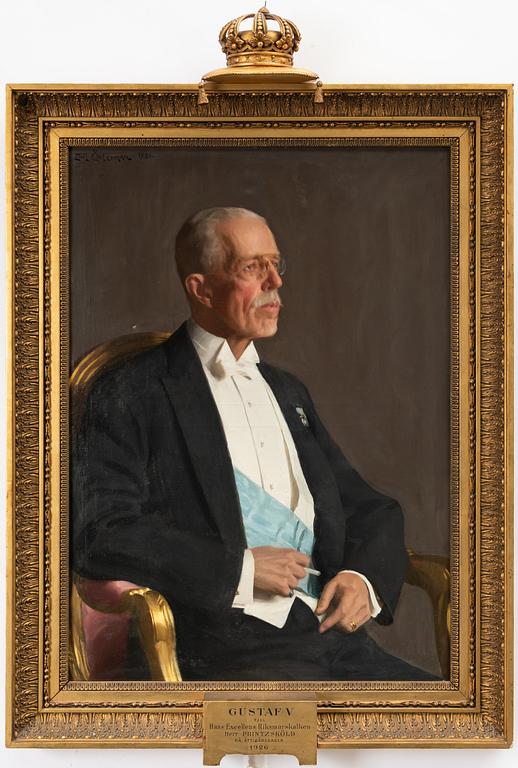 Emil Österman, "Gustaf V" (1858-1950).
