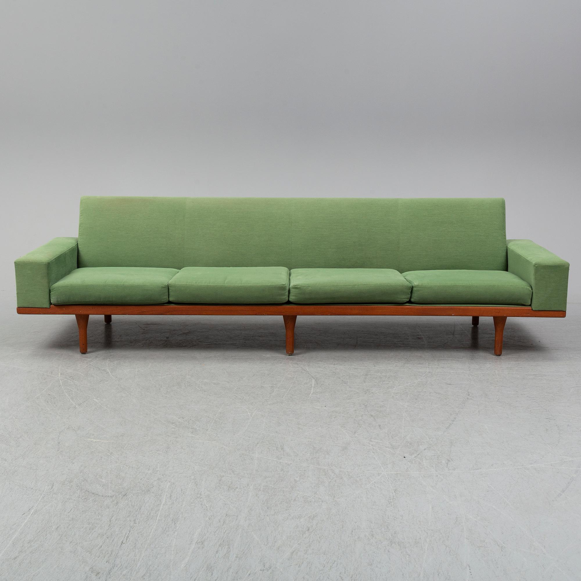 ILLUM WIKKELSØ, a sofa 'Australia Modell 50-4' for Søren Willadsen, Denmark 1950's-60's.